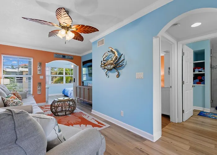Apartment Tiki Blue Crab In Paradise *