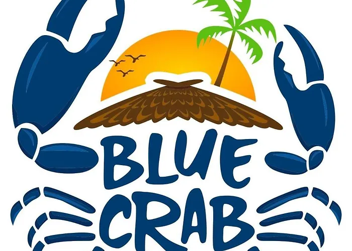 Tiki Blue Crab In Paradise